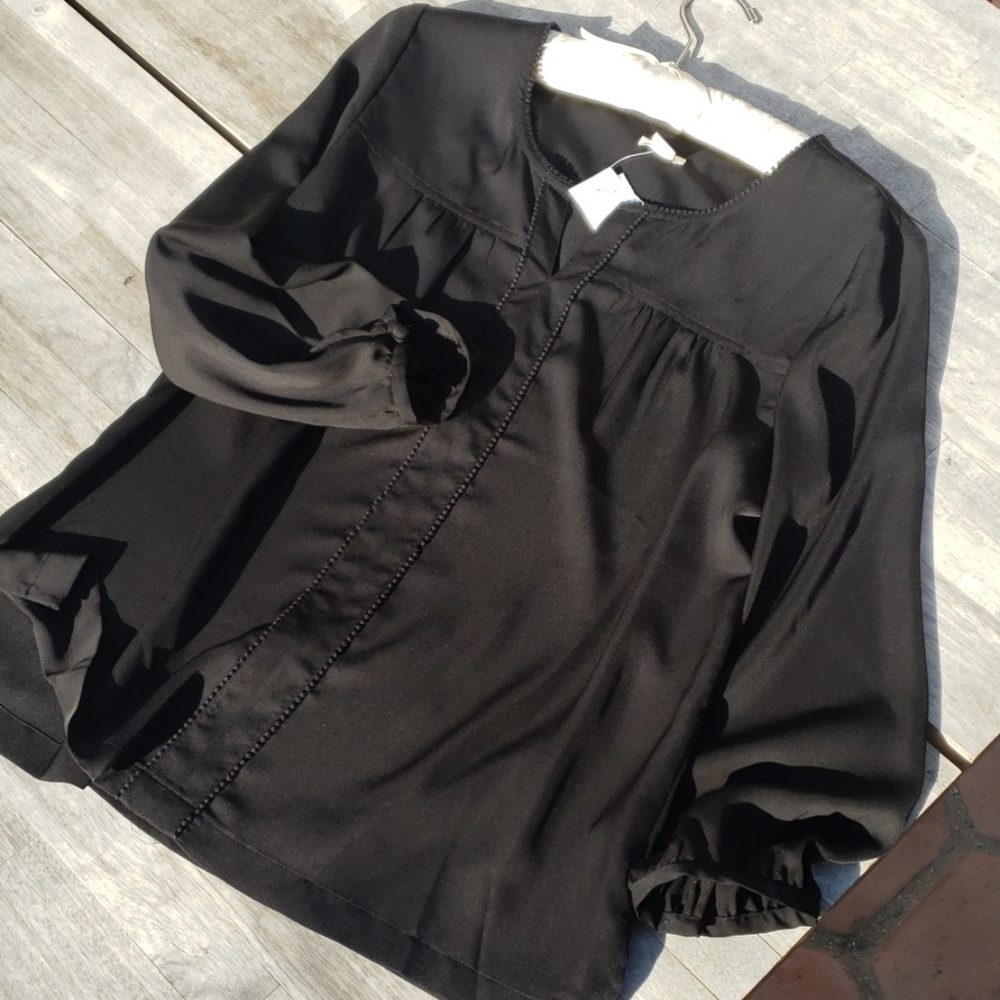 J. Crew drapey blouse